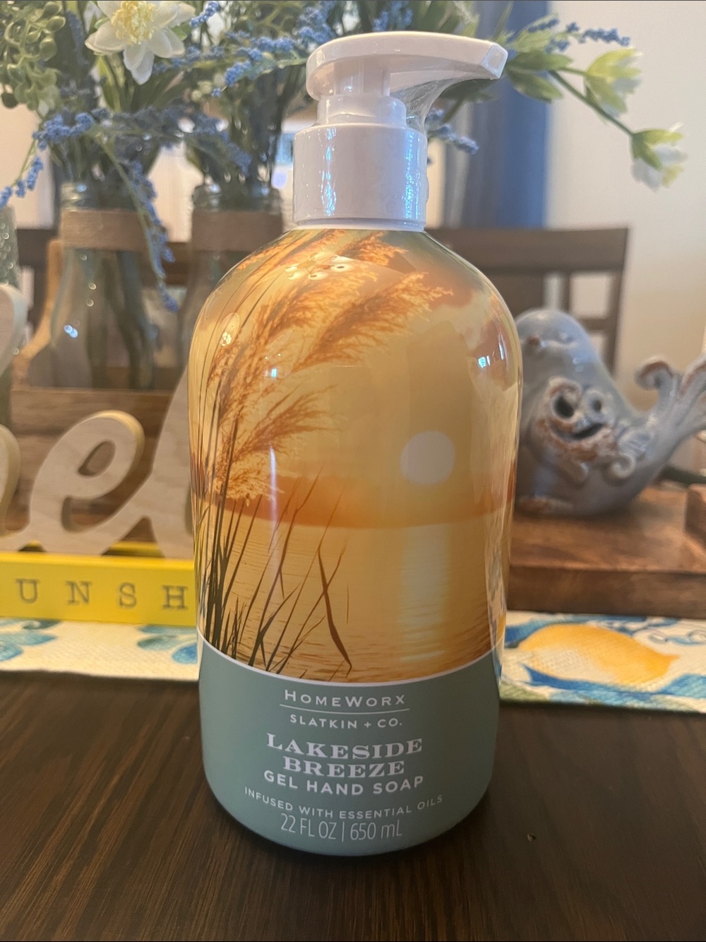 HomeWorx Lakeside Breeze Gel Hand Soap